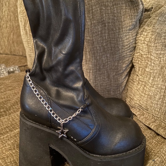 Bratz Miss Socialite Platform over the knee boots size 7 - Picture 7 of 8